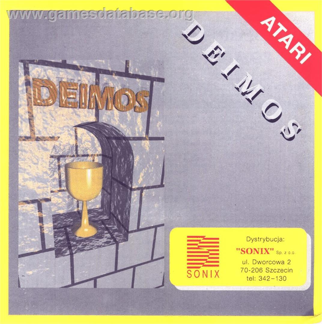 Deimos - Atari 8-bit - Artwork - Box