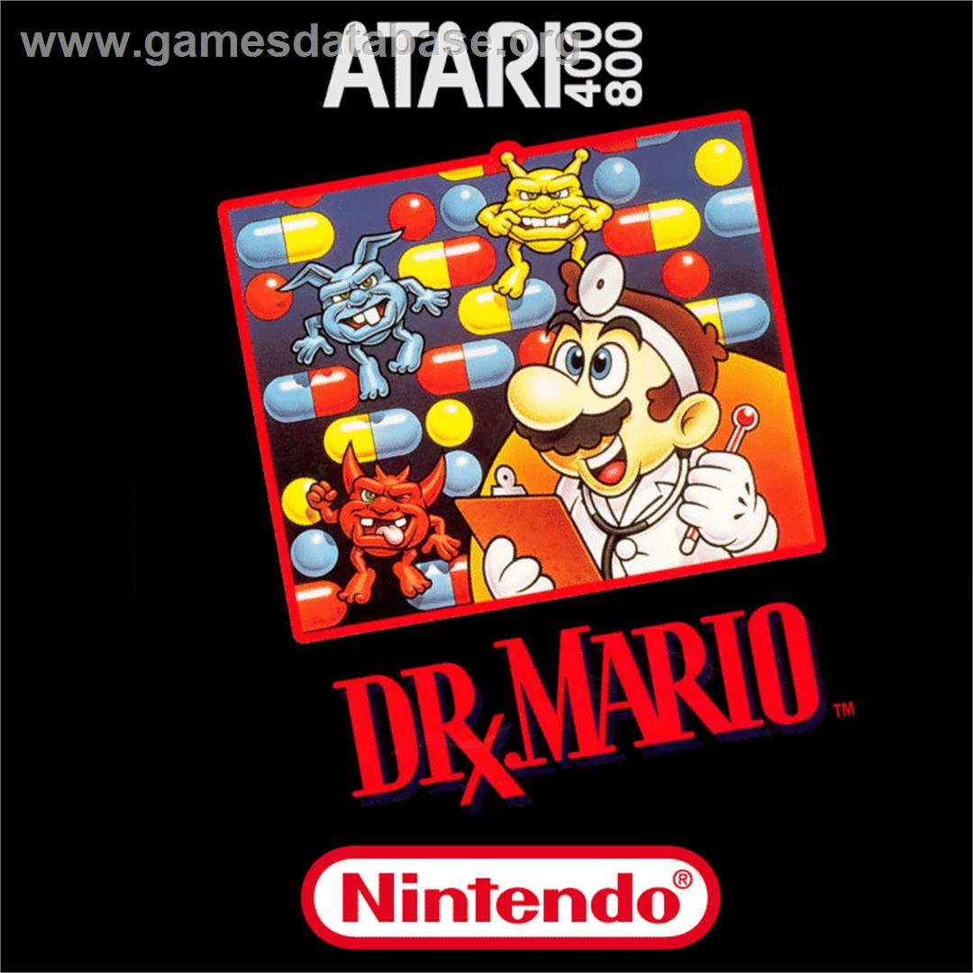Dr. Mario - Atari 8-bit - Artwork - Box