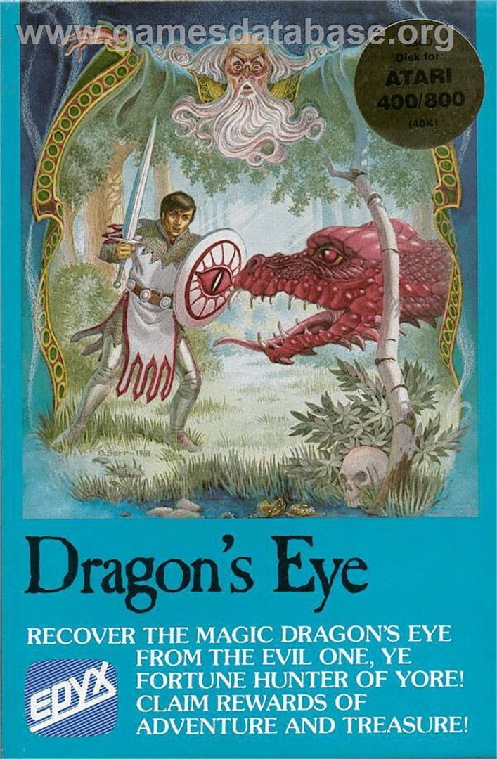 Dragon's Eye - Atari 8-bit - Artwork - Box