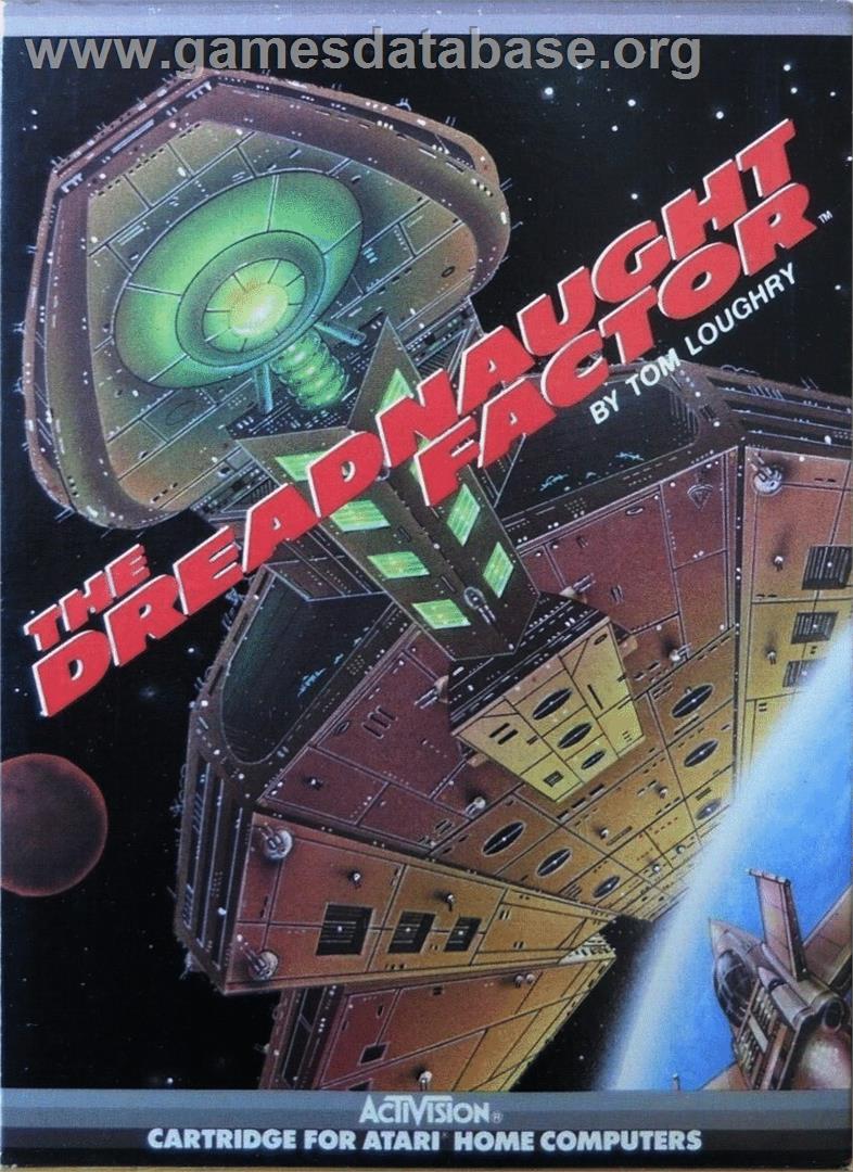Dreadnaught Factor, The - Atari 8-bit - Artwork - Box