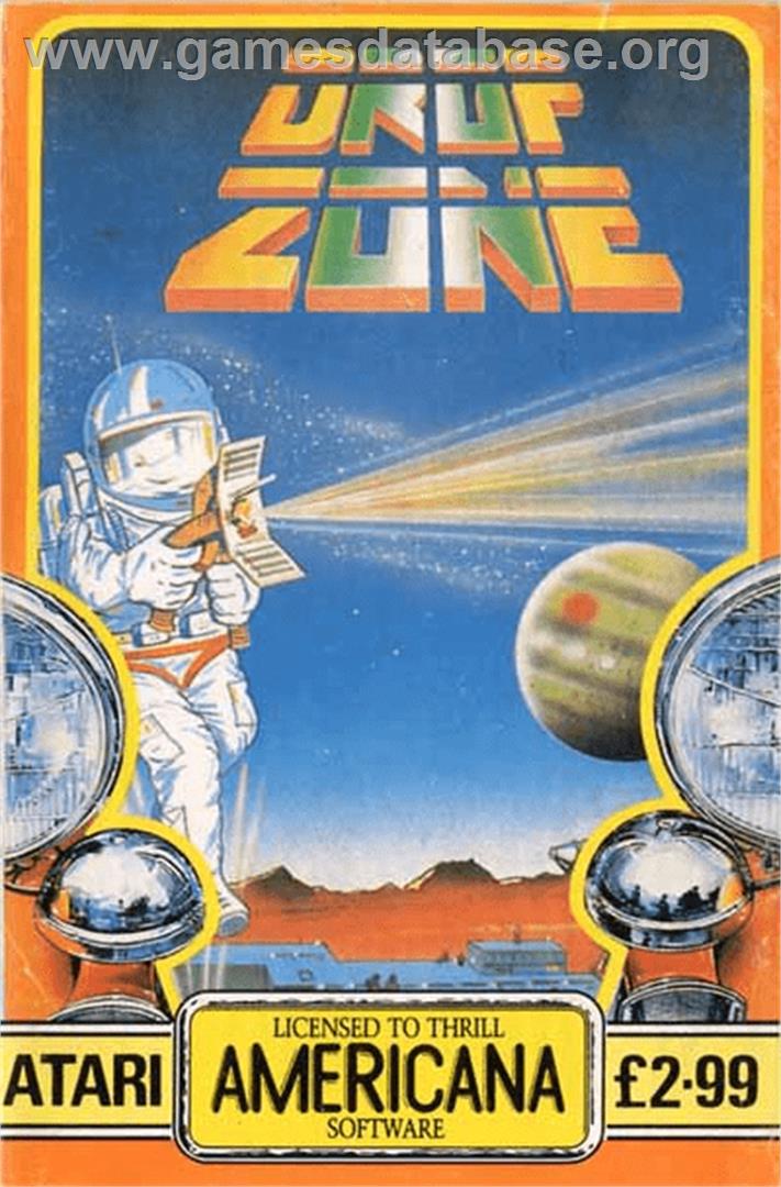 Dropzone - Atari 8-bit - Artwork - Box