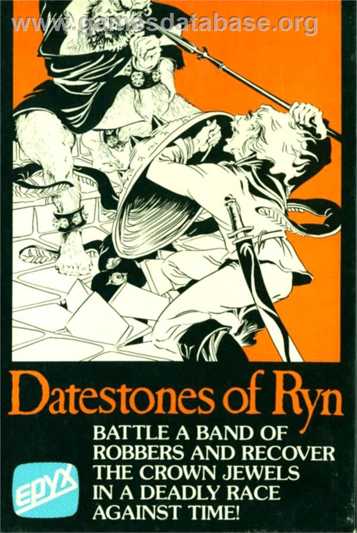 Dunjonquest: The Datestones of Ryn - Atari 8-bit - Artwork - Box