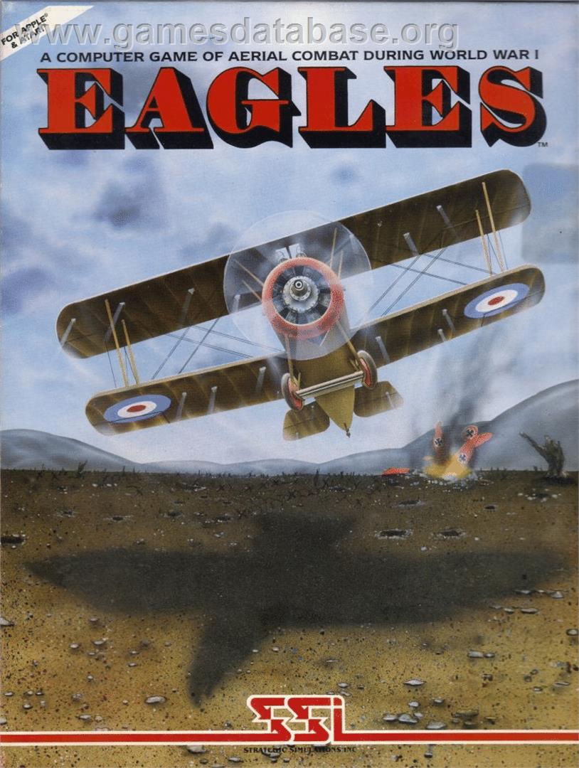 Eagles - Atari 8-bit - Artwork - Box