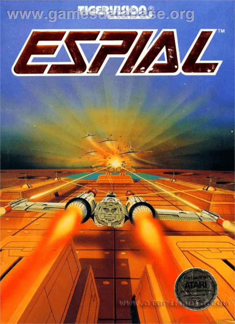 Espial - Atari 8-bit - Artwork - Box