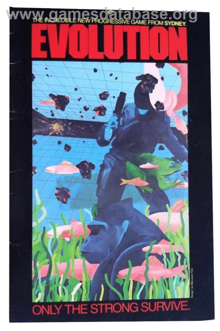 Evolution - Atari 8-bit - Artwork - Box