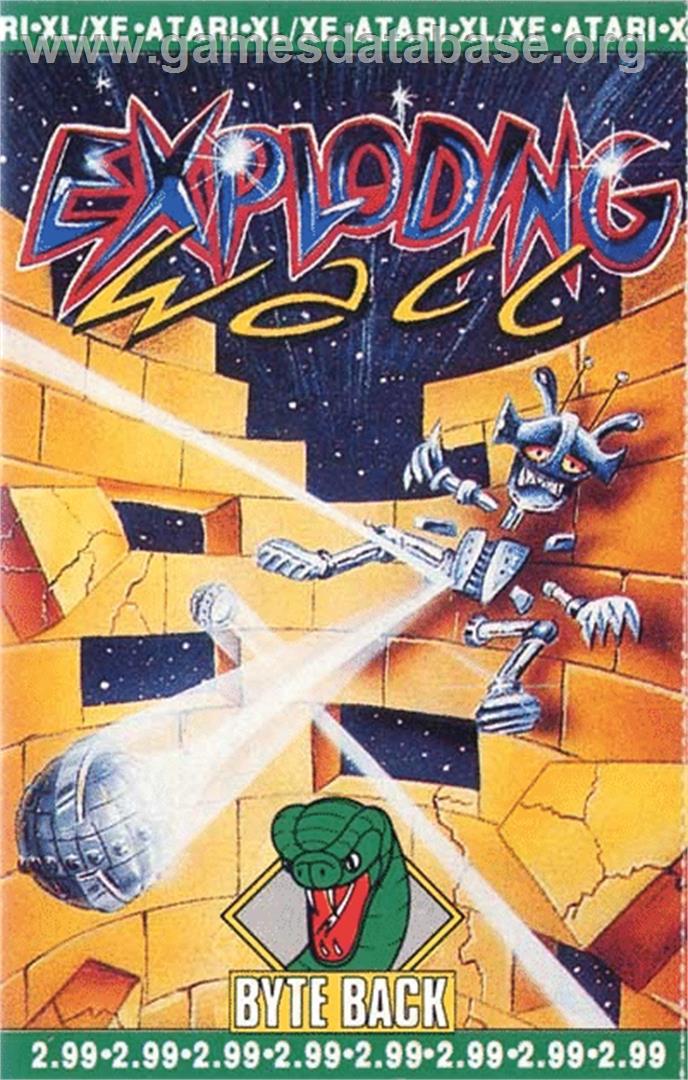 Exploding Wall - Atari 8-bit - Artwork - Box