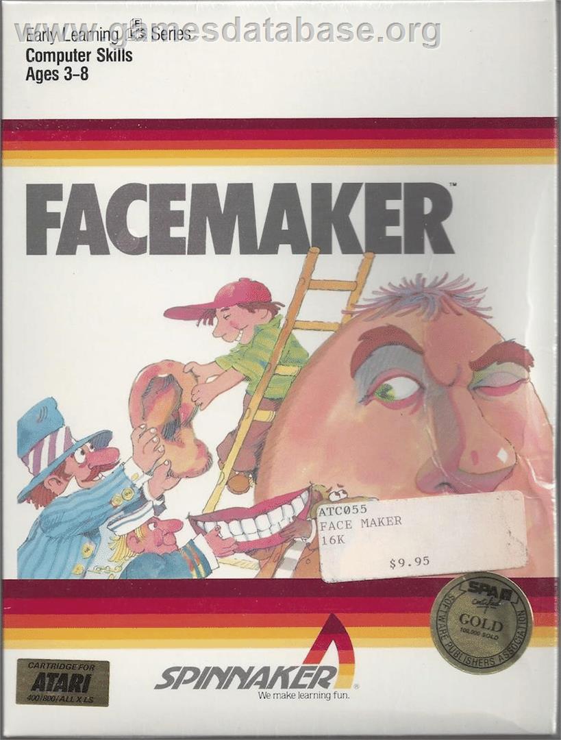 Facemaker - Atari 8-bit - Artwork - Box