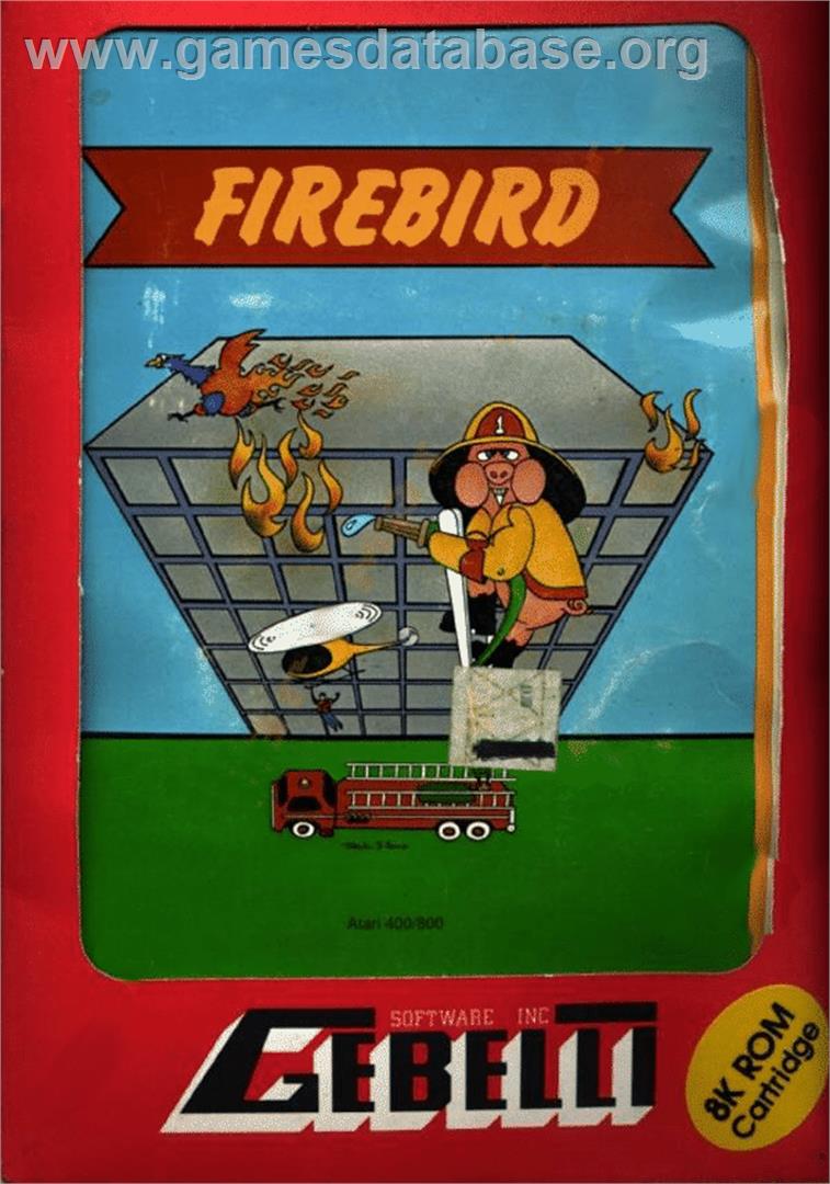Firebird - Atari 8-bit - Artwork - Box