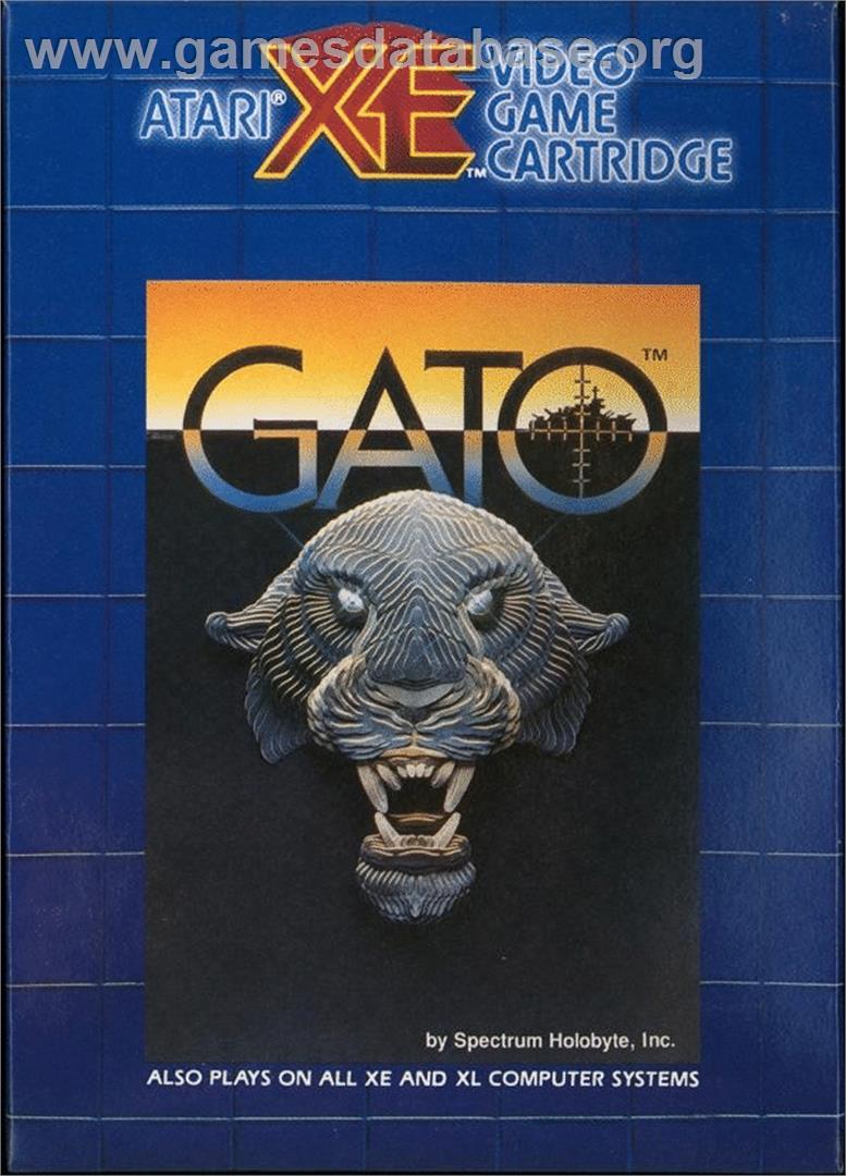 GATO - Atari 8-bit - Artwork - Box