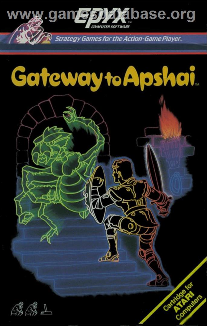 Gateway to Apshai - Atari 8-bit - Artwork - Box