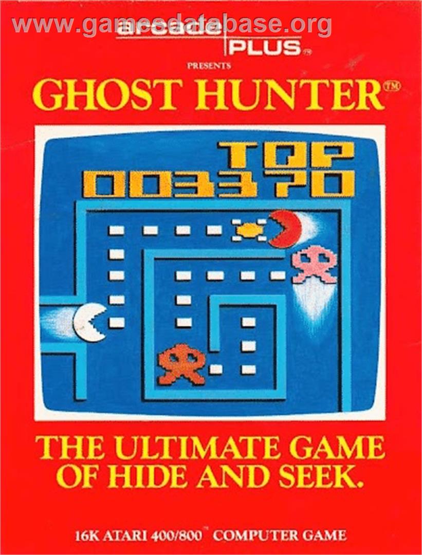 Ghost Hunter - Atari 8-bit - Artwork - Box