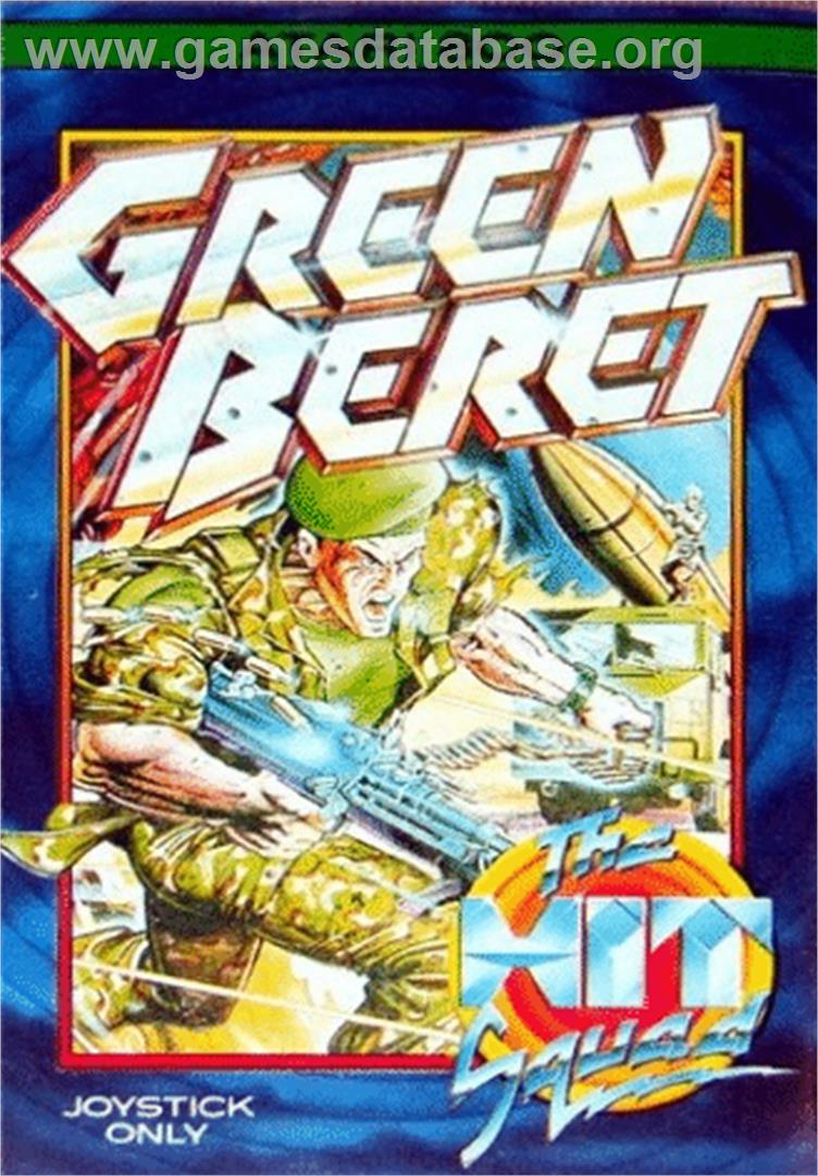 Green Beret - Atari 8-bit - Artwork - Box