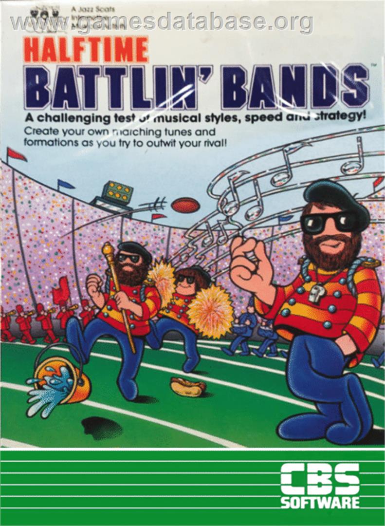 Halftime Battlin' Bands - Atari 8-bit - Artwork - Box