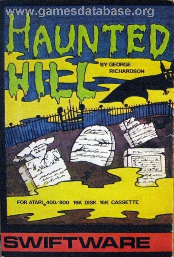 Haunted Hill - Atari 8-bit - Artwork - Box