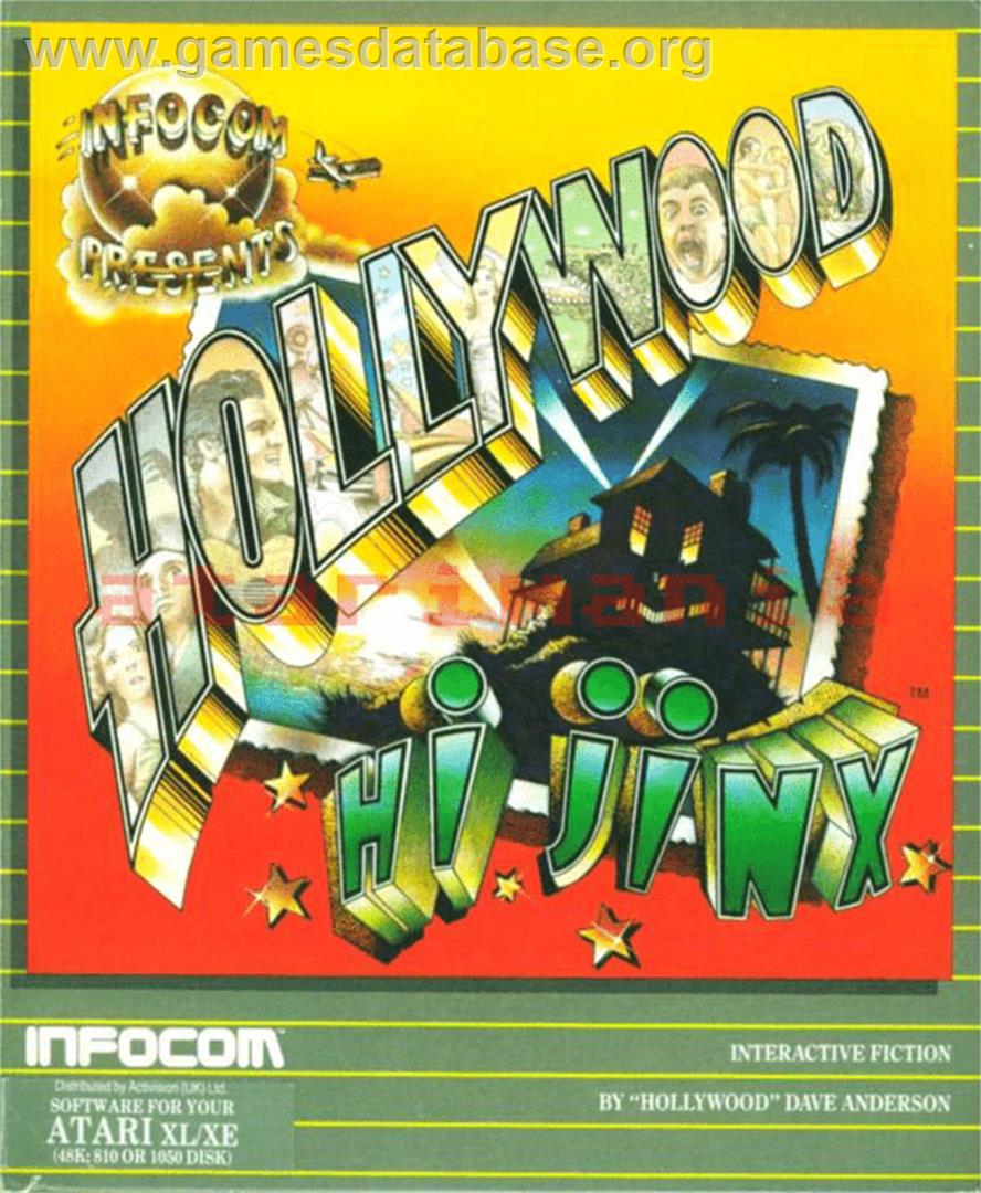 Hollywood Hijinx - Atari 8-bit - Artwork - Box