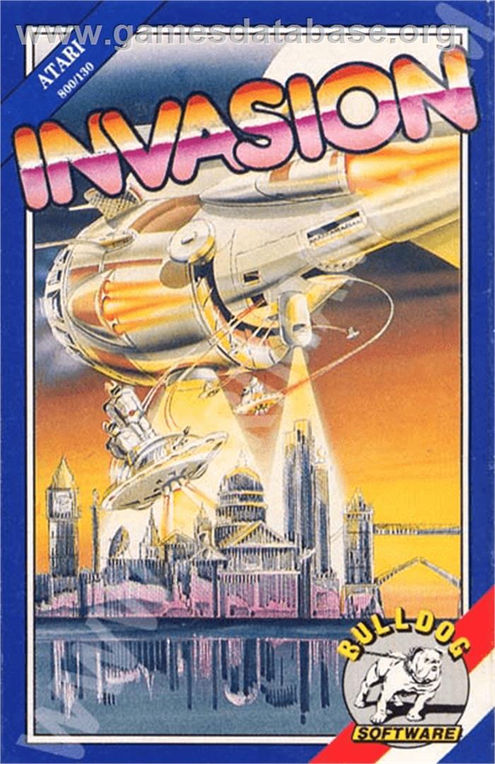 Invasion - Atari 8-bit - Artwork - Box
