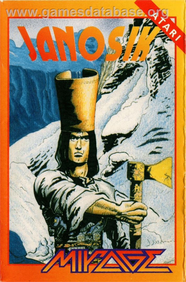 Janosik - Atari 8-bit - Artwork - Box