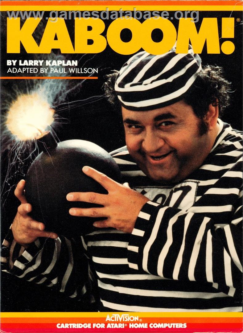 Kaboom! - Atari 8-bit - Artwork - Box