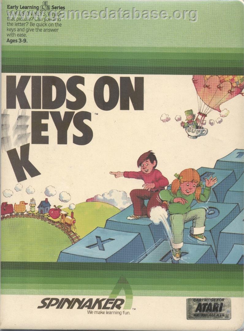 Kids On Keys - Atari 8-bit - Artwork - Box