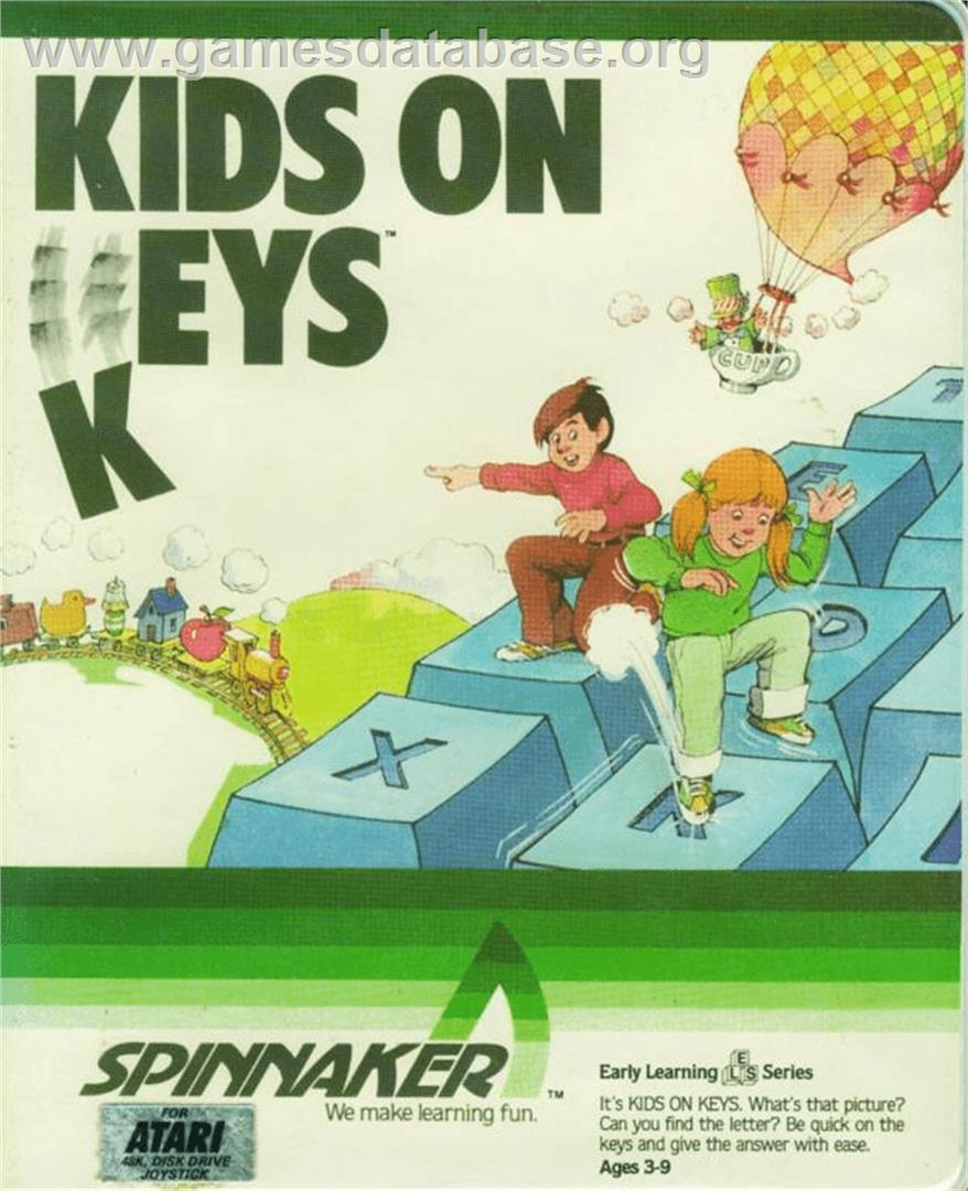 Kids on Keys - Atari 8-bit - Artwork - Box