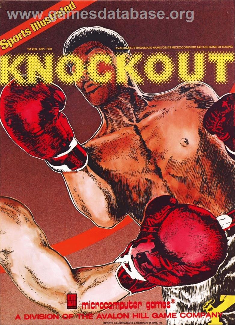 Knockout - Atari 8-bit - Artwork - Box