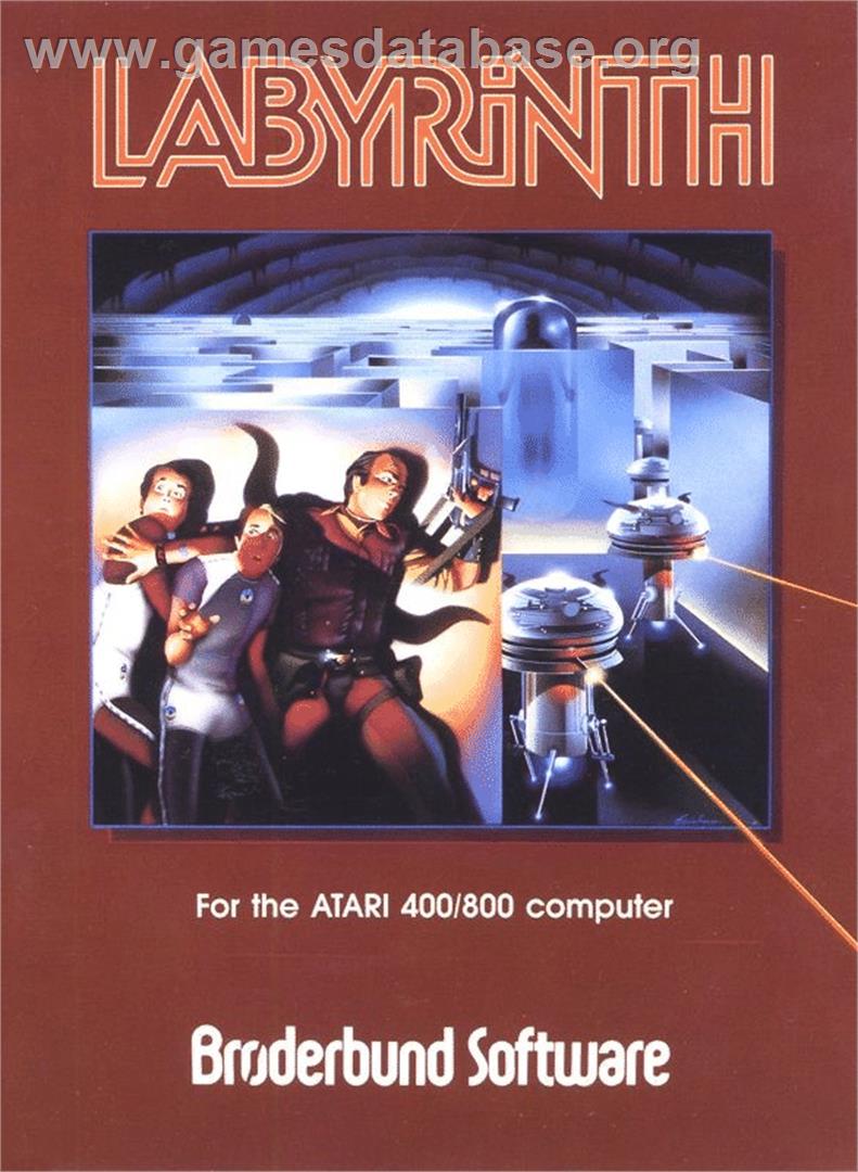 Labyrinth - Atari 8-bit - Artwork - Box