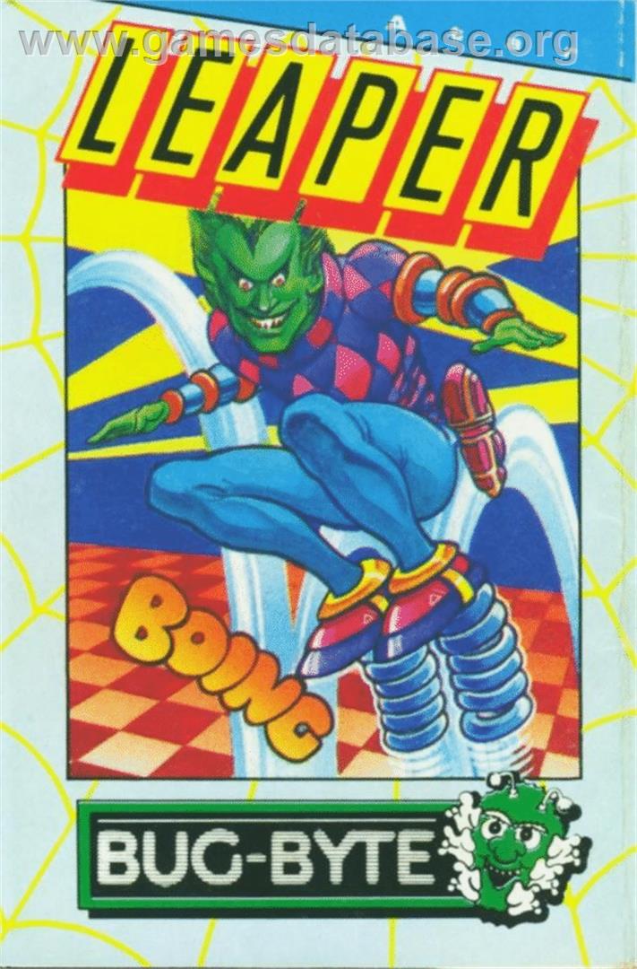 Leaper - Atari 8-bit - Artwork - Box