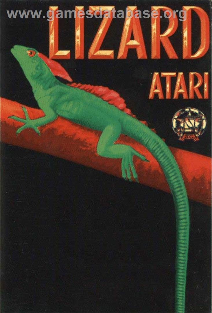 Lizard - Atari 8-bit - Artwork - Box
