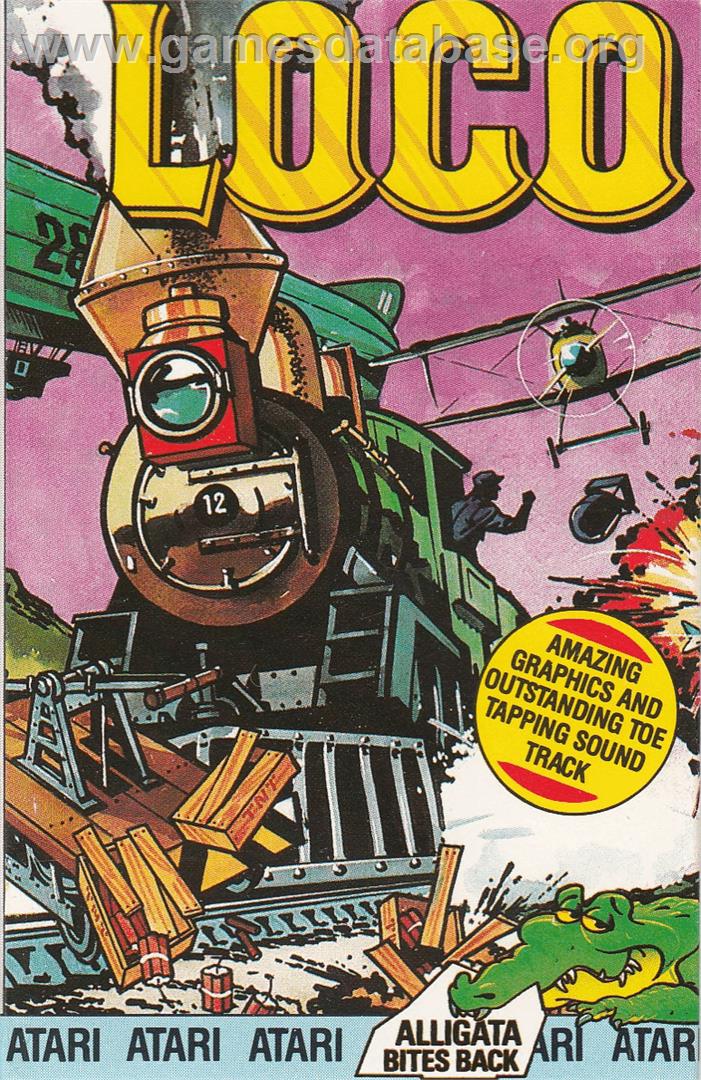Loco - Atari 8-bit - Artwork - Box