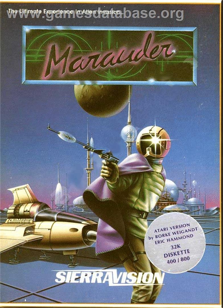 Marauder - Atari 8-bit - Artwork - Box