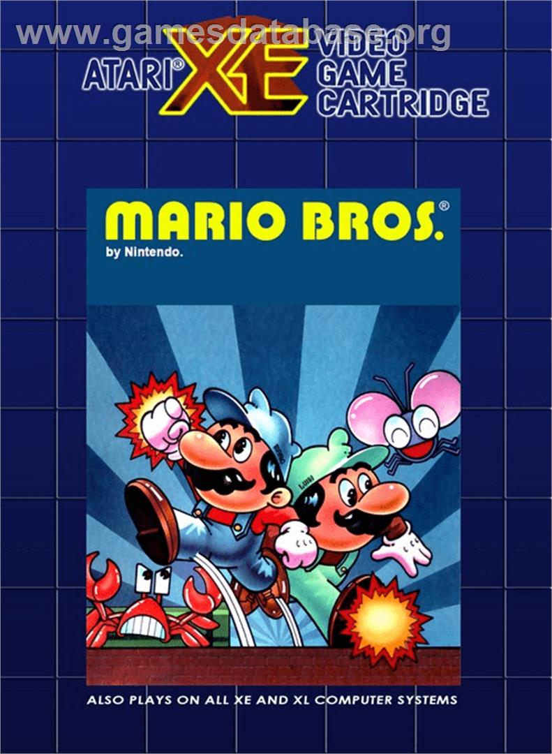 Mario Bros. - Atari 8-bit - Artwork - Box