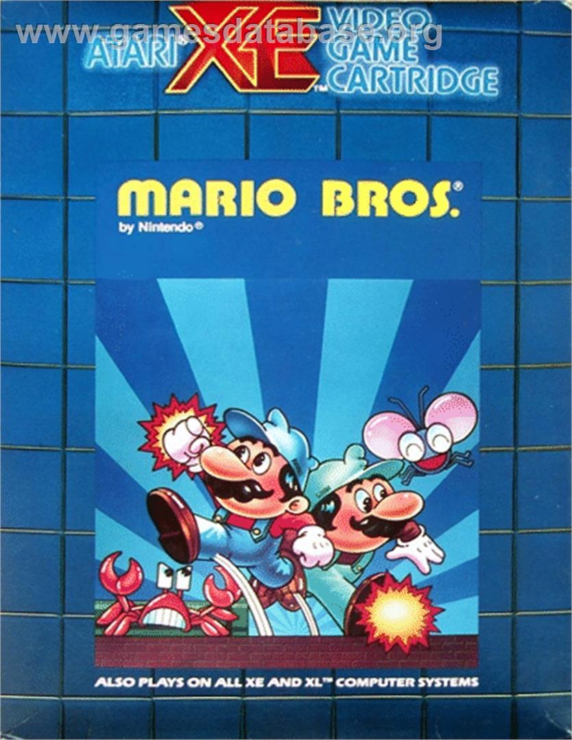 Mario Bros. - Atari 8-bit - Artwork - Box