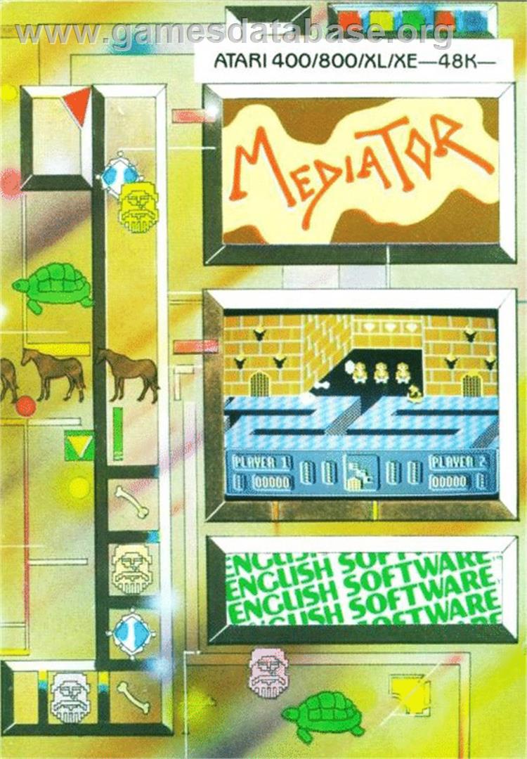 Mediator - Atari 8-bit - Artwork - Box