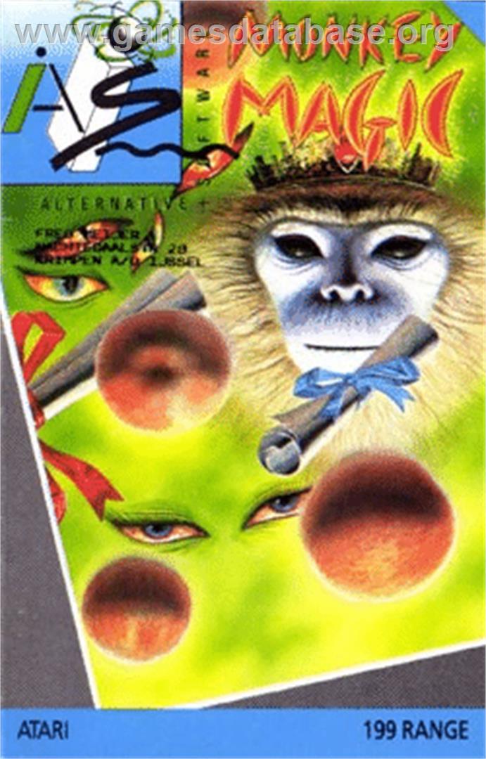 Monkey Magic - Atari 8-bit - Artwork - Box