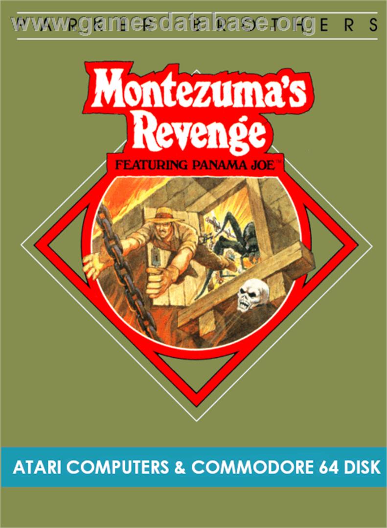 Montezuma's Revenge - Atari 8-bit - Artwork - Box