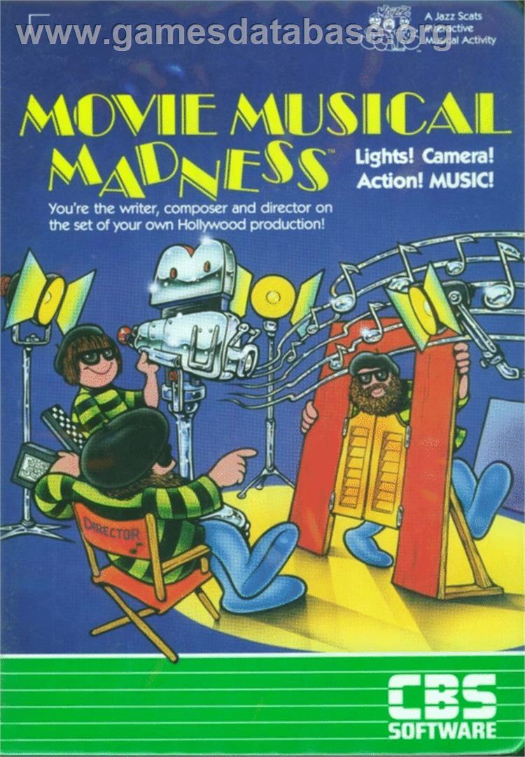 Movie Musical Madness - Atari 8-bit - Artwork - Box