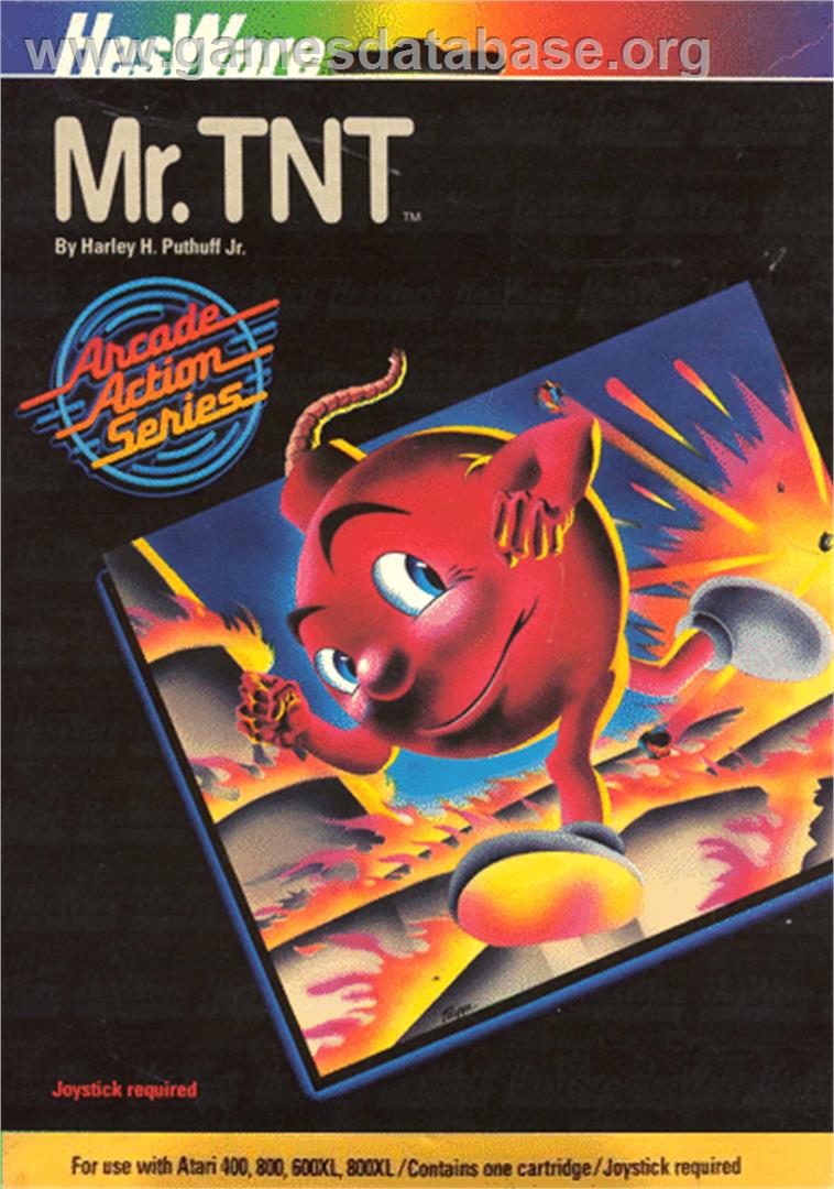 Mr. Tnt - Atari 8-bit - Artwork - Box