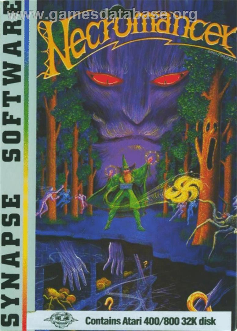 Necromancer - Atari 8-bit - Artwork - Box