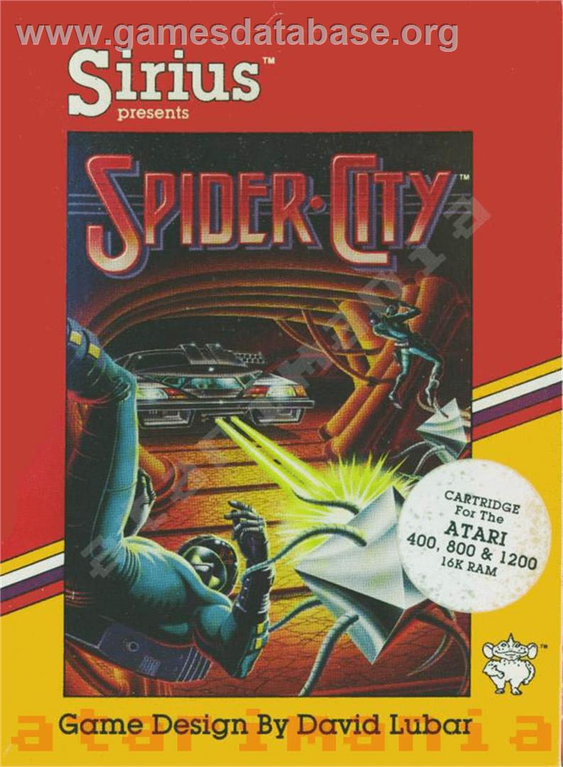 New York City - Atari 8-bit - Artwork - Box