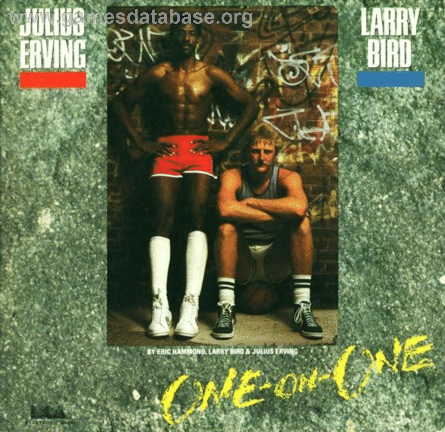 One-on-One - Atari 8-bit - Artwork - Box