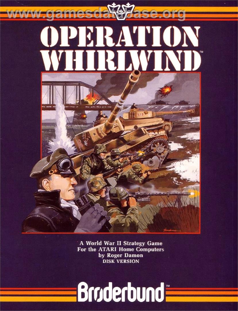 Operation Whirlwind - Atari 8-bit - Artwork - Box