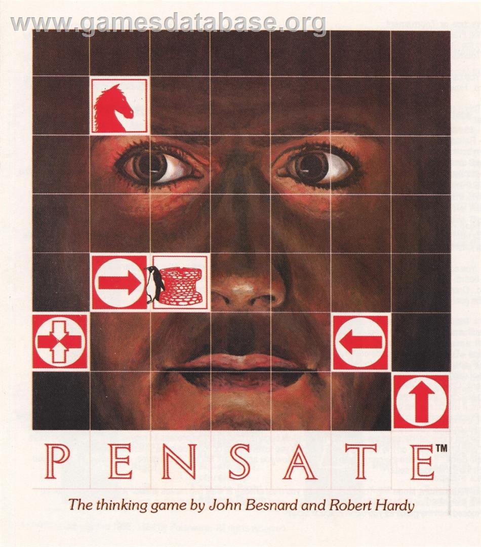 Pensate - Atari 8-bit - Artwork - Box