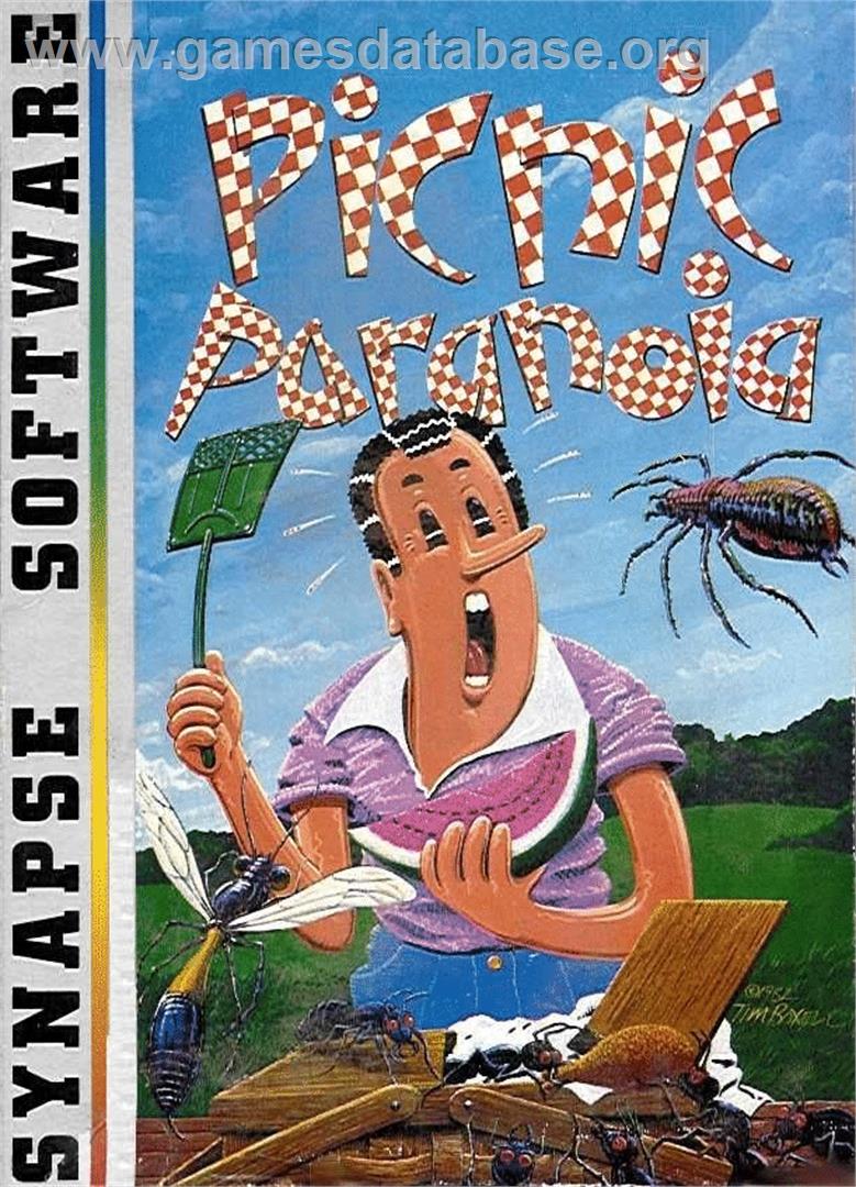 Picnic Paranoia - Atari 8-bit - Artwork - Box