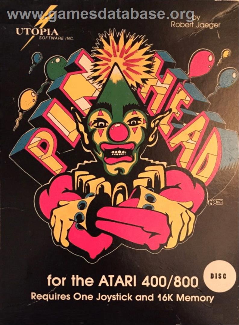 Pinhead - Atari 8-bit - Artwork - Box