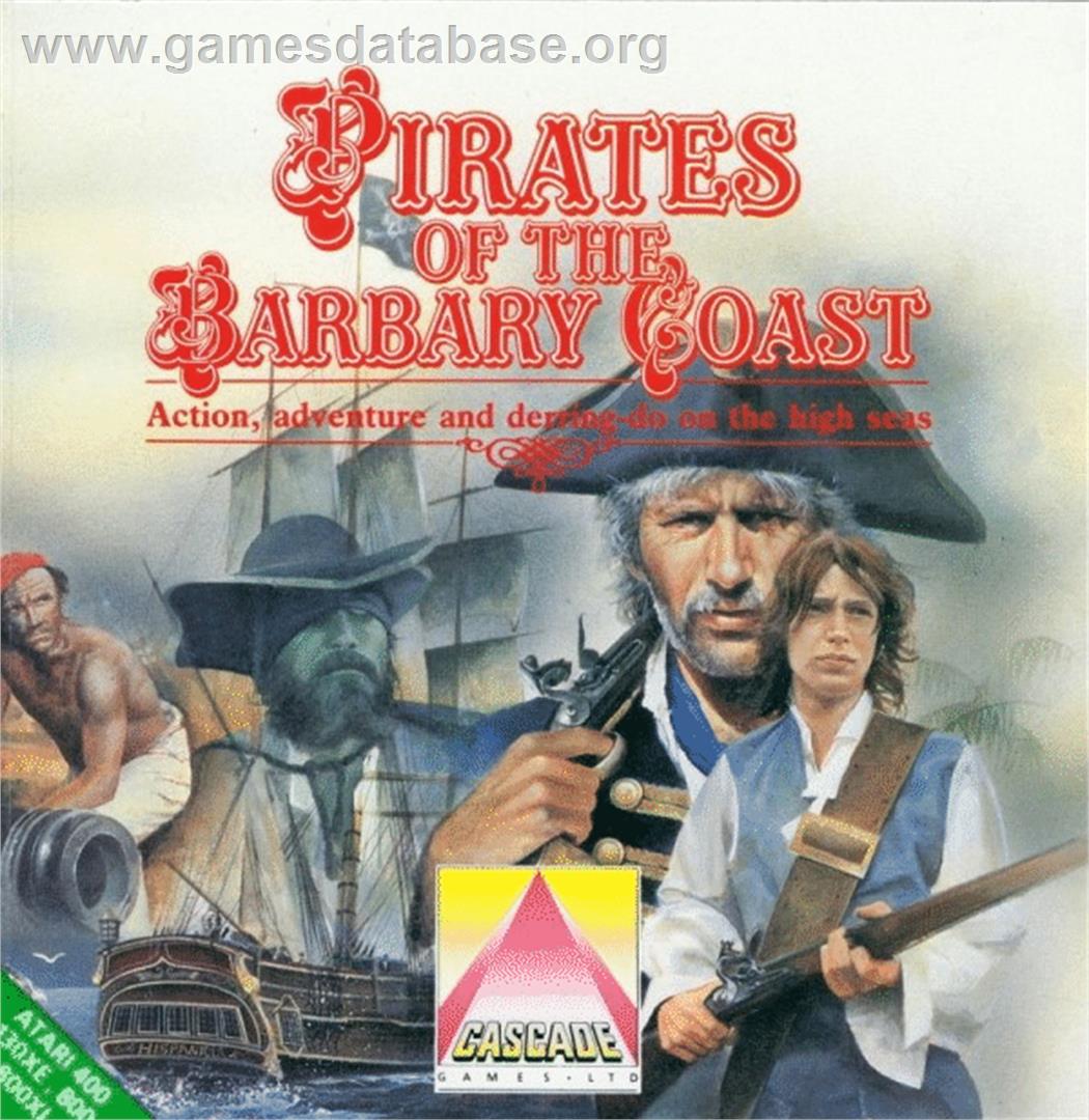 Pirates Of The Barbary Coast - Atari 8-bit - Artwork - Box