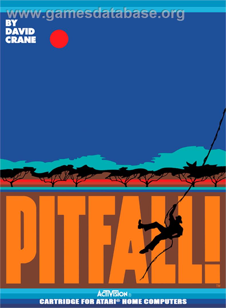 Pitfall - Atari 8-bit - Artwork - Box