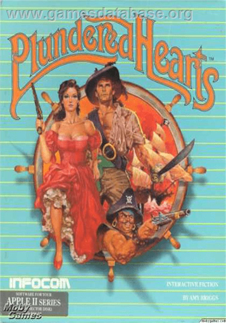 Plundered Hearts - Atari 8-bit - Artwork - Box