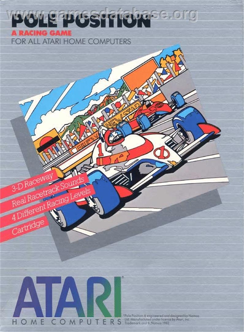 Pole Position - Atari 8-bit - Artwork - Box