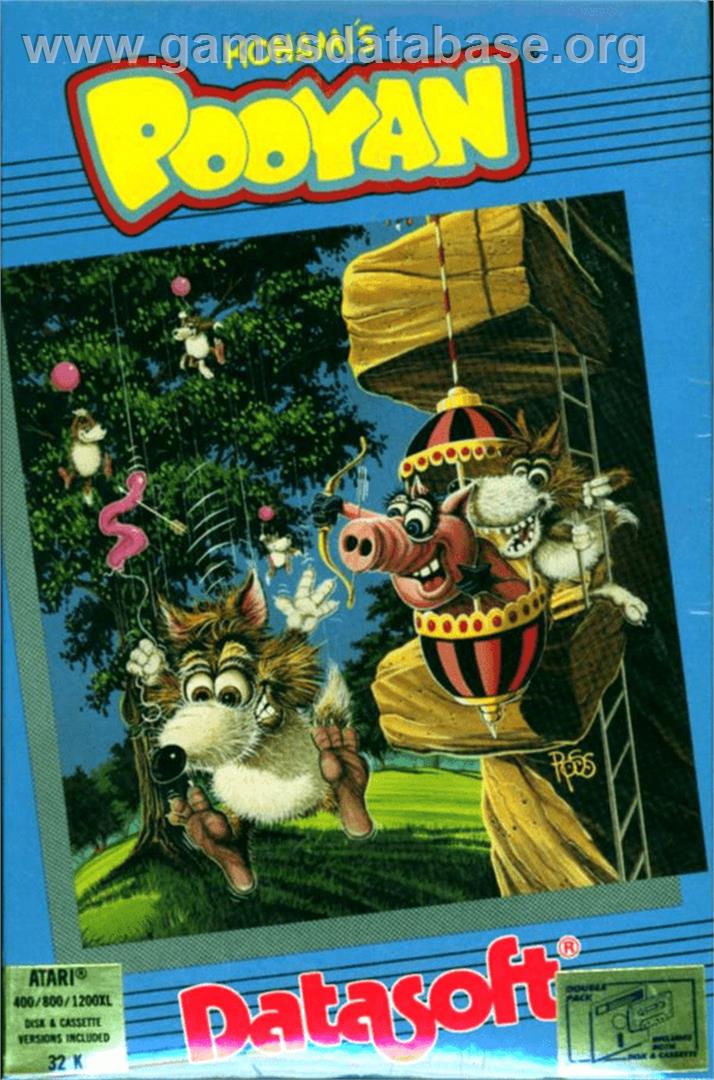 Pooyan - Atari 8-bit - Artwork - Box