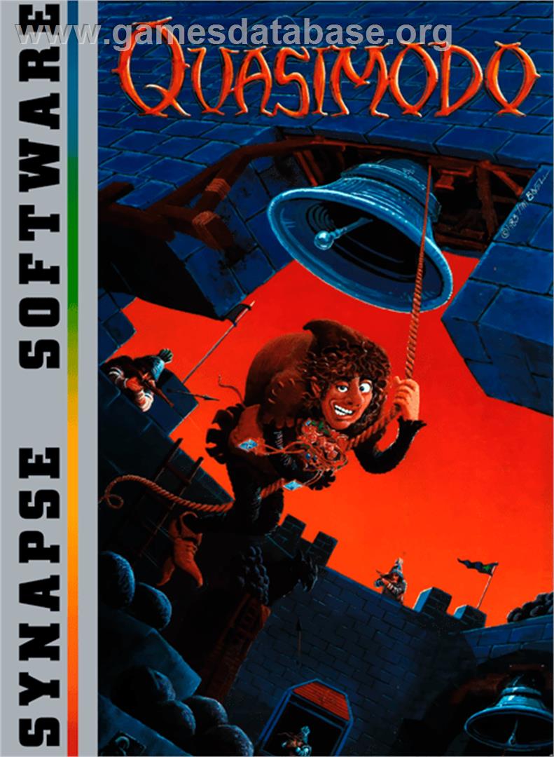 Quasimodo - Atari 8-bit - Artwork - Box